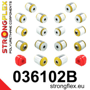 Strongflex rear suspension bush kit for BMW X3 F25 / BMW X4 F26
