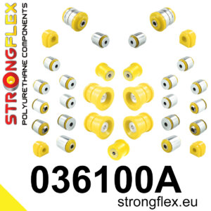 Strongflex Kompletni poliuretanski komplet čahura ovjesa SPORT za BMW X3 F25 / BMW X4 F26