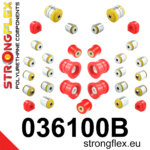 Strongflex complete polyurethane suspension bush kit for BMW X3 F25 / BMW X4 F26