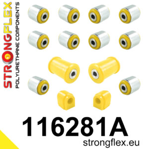 Strongflex Komplet čahura stražnjeg ovjesa SPORT za MERCEDES-BENZ A / MERCEDES-BENZ B-CLASS 246
