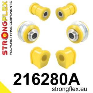 Strongflex Komplet čahura prednjeg ovjesa SPORT za SUBARU Trezia / TOYOTA Yaris II