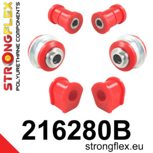 Strongflex Komplet čahura prednjeg ovjesa za SUBARU Trezia / TOYOTA Yaris II