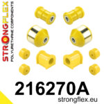 Strongflex front suspension bush kit SPORT for TOYOTA MR2