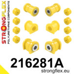 Strongflex front suspension bush kit SPORT for TOYOTA SERA EXY1 / TOYOTA STARLET EP91