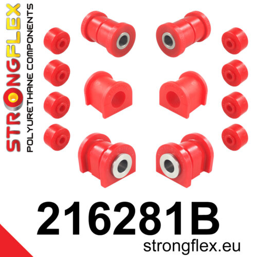 Strongflex front suspension bush kit for TOYOTA SERA EXY1 / TOYOTA STARLET EP91