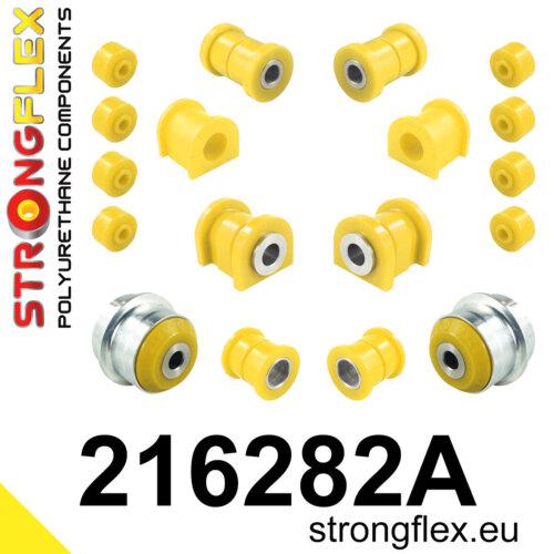 Strongflex Komplet čahura prednjeg ovjesa i stražnje grede SPORT za TOYOTA STARLET EP91 / TOYOTA TERCEL EL5