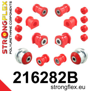 Strongflex Komplet čahura prednjeg ovjesa i stražnje grede za TOYOTA STARLET EP91 / TOYOTA TERCEL EL5