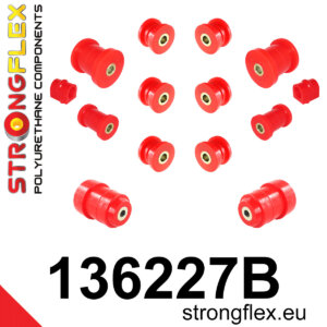 Strongflex Kompletni poliuretanski komplet čahura ovjesa za OPEL Astra G / OPEL ZAFIRA A