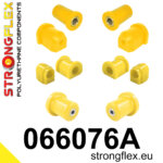 Strongflex front suspension and rear beam bush kit SPORT for FIAT UNO