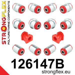 Strongflex Komplet čahura stražnjeg ovjesa za CITROËN C-CROSSER / CITROËN C4 AIRCROSS