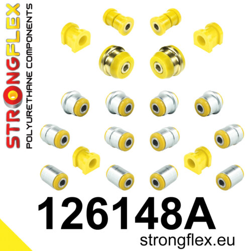 Strongflex complete polyurethane suspension bush kit SPORT for CITROËN C-CROSSER / CITROËN C4 AIRCROSS