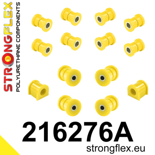 Strongflex Komplet čahura stražnjeg ovjesa SPORT za TOYOTA Corolla