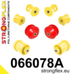 Strongflex front suspension and rear beam bush kit SPORT for CITROËN NEMO / FIAT Fiorino 225
