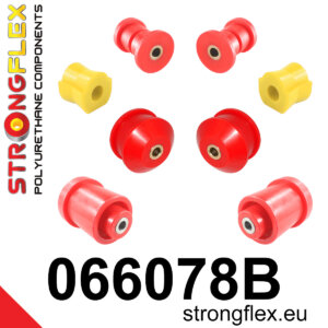 Strongflex Komplet čahura prednjeg ovjesa i stražnje grede za CITROËN NEMO / FIAT Fiorino 225