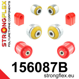 Strongflex Komplet čahura prednjeg ovjesa i stražnje grede za RENAULT MÉGANE III