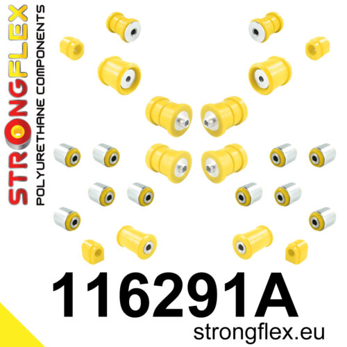 Strongflex Kompletni poliuretanski komplet čahura ovjesa SPORT za MERCEDES-BENZ A / MERCEDES-BENZ B-CLASS 246