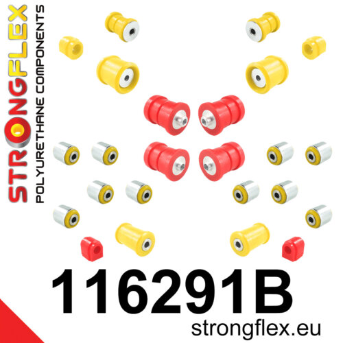 Strongflex Kompletni poliuretanski komplet čahura ovjesa za MERCEDES-BENZ A / MERCEDES-BENZ B-CLASS 246