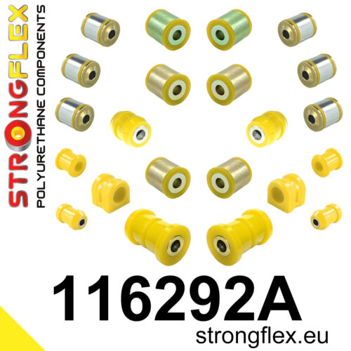 Strongflex rear suspension bush kit SPORT for MERCEDES-BENZ SLK 172