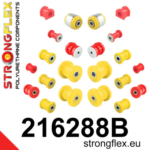 Strongflex full suspension bush kit for LEXUS RX