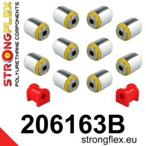 Strongflex Komplet čahura stražnjeg ovjesa za SUZUKI Kizashi