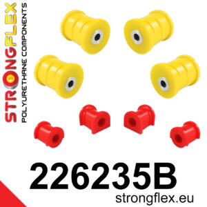 Strongflex Komplet čahura stražnjeg ovjesa za VW T5 7H / VW T6 7J