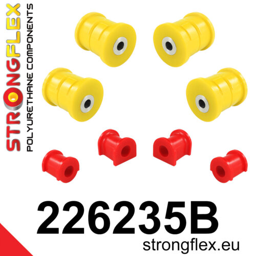 Strongflex rear suspension bush kit for VW T5 7H / VW T6 7J
