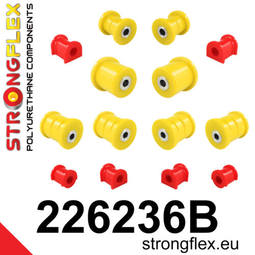 Strongflex full suspension bush kit for VW T5 7H / VW T6 7J