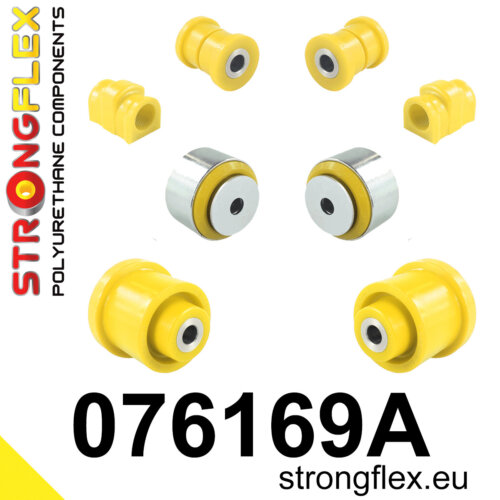 Strongflex Komplet čahura prednjeg ovjesa i stražnje grede SPORT za FORD FIESTA / FORD PUMA
