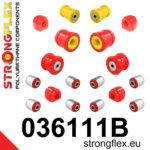 Strongflex complete polyurethane suspension bush kit for MINI Hatch F55 / MINI Clubman F54