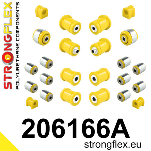 Strongflex complete polyurethane suspension bush kit SPORT for SUZUKI Kizashi