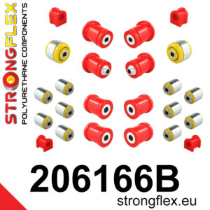 Strongflex Kompletni poliuretanski komplet čahura ovjesa za SUZUKI Kizashi