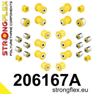 Strongflex Kompletni poliuretanski komplet čahura ovjesa SPORT za SUZUKI Kizashi