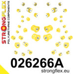 Strongflex complete polyurethane suspension bush kit SPORT for AUDI A6 C7 / AUDI A7 C7