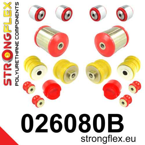 Strongflex front suspension bush kit for AUDI A6 C5 / AUDI A4 B5