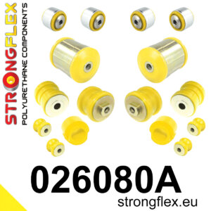 Strongflex Komplet čahura prednjeg ovjesa SPORT za AUDI A6 C5 / AUDI A4 B5