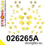 Strongflex complete polyurethane suspension bush kit SPORT for AUDI A6 C7 / AUDI A7 C7