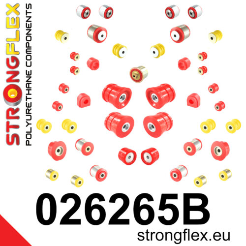 Strongflex complete polyurethane suspension bush kit for AUDI A6 C7 / AUDI A7 C7