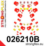 Strongflex full suspension bush kit for AUDI A6 C6