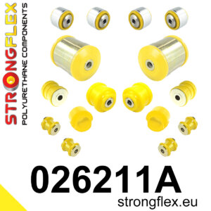 Strongflex Komplet čahura prednjeg ovjesa SPORT za AUDI A6 C6