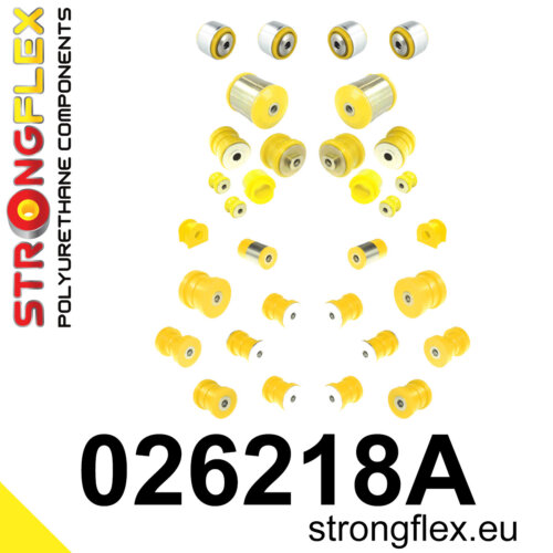 Strongflex Front and rear suspension kit SPORT for AUDI A4 B5