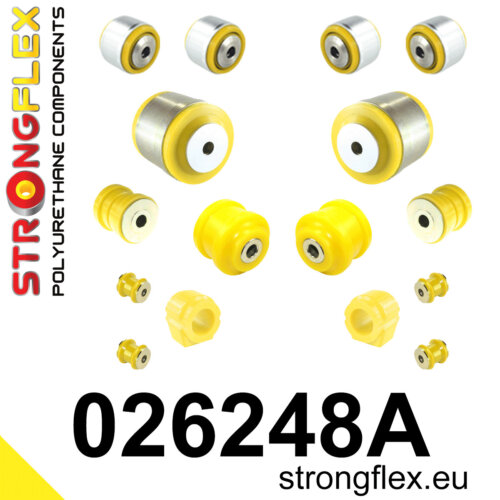 Strongflex front suspension bush kit SPORT for AUDI A8 D3 / VOLKSWAGEN PHAETON 3D