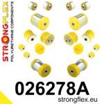 Strongflex front suspension and rear beam bush kit SPORT for AUDI A4 B5
