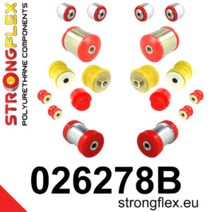 Strongflex Komplet čahura prednjeg ovjesa i stražnje grede za AUDI A4 B5