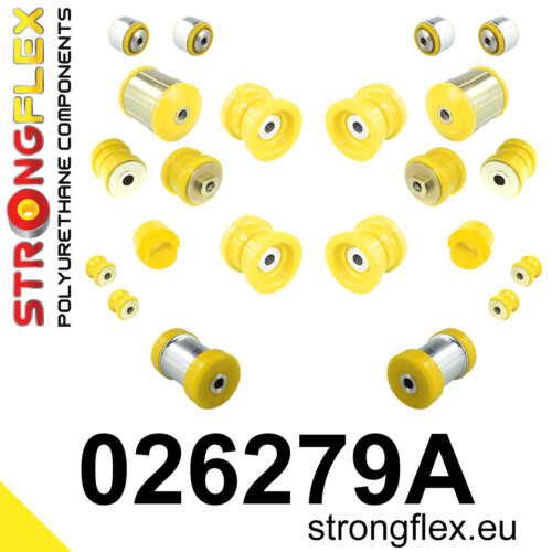 Strongflex full suspension bush kit SPORT for AUDI A4 B5