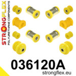 Strongflex rear suspension bush kit SPORT for BMW Z1 E30