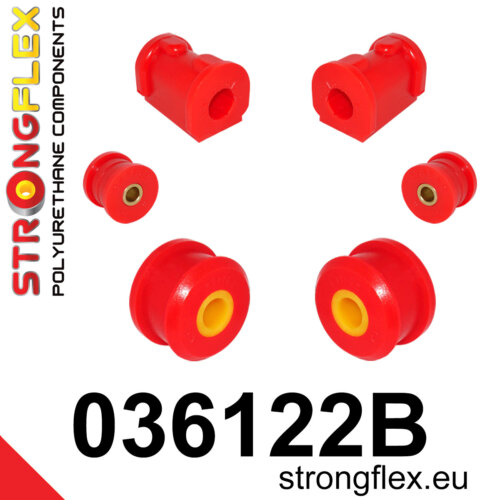Strongflex front suspension bush kit for BMW 3 E30 / BMW Z1 E30