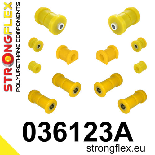 Strongflex rear suspension bush kit SPORT for BMW 3 E30