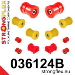 Strongflex rear suspension bush kit for BMW 5 E28 / BMW 6 E24