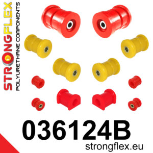 Strongflex Komplet čahura stražnjeg ovjesa za BMW 5 E28 / BMW 6 E24