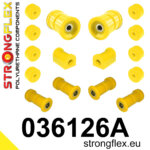 Strongflex rear suspension bush kit SPORT for BMW 6 E24 / BMW E3 E3